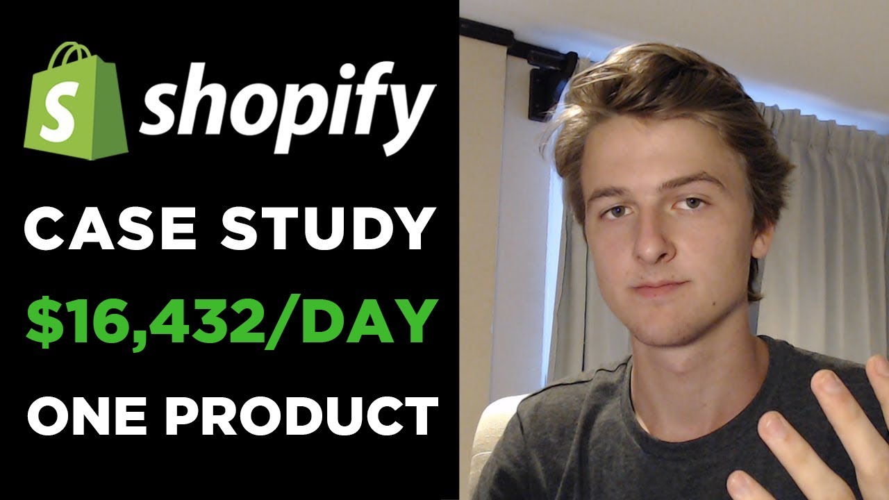 Shopify case study 15k a day revenue from one product